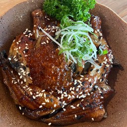 ข้าวหน้าปลาไหล+ไข่ปลา