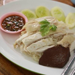 เจ๊แฟรงค์ ข้าวมันไก่ ก๋วยเตี๋ยว ต้มเลือดหมู 1