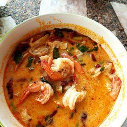 ต้มยำรวมมิตร น้ำข้น