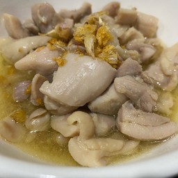 ข้าว ไก่ผัดกระเทียม