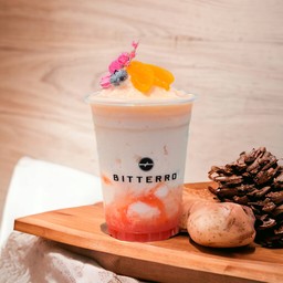 Peach Jelly Milk Yogurt