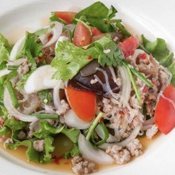 ยำวุ้นเส้นหมูสับ