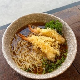 ราเม็งxกุ้งเทมปุระ