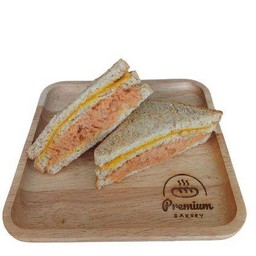 แซนวิชทูน่าไข่กุ้งชีส-โฮมเมด