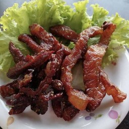 เนื้อแดดเดียวทอด