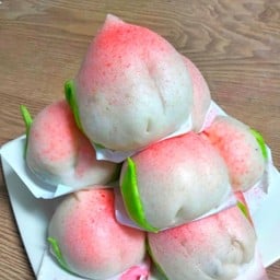 ซิ่วท้อไส้ถั่วแดง 6 ลูกแช่แข็ง