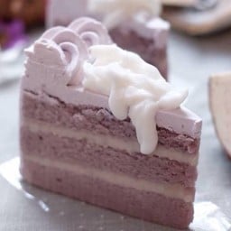 เค้กเผือกมะพร้าวอ่อน