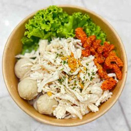 เส้นหมี่ไก่ฉีก