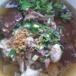 ต้มเลือดหมูตำลึง