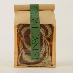 ขนมปังผักโขมผสมช็อกโกแลต