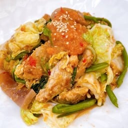 สุกี้แห้งหมู