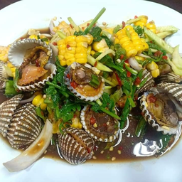 ข้าวโพดหอยแครง