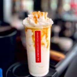 นมสดคาราเมลปั่น