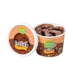 ไอศกรีมถ้วยขนาด 80 กรัม รสโกโก้ชิพ