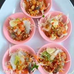 กุ้งแช่น้ำปลา