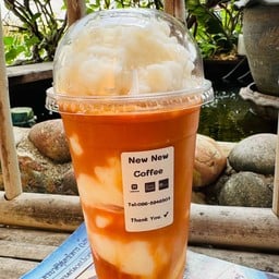 ชาไทยมะพร้าวปั่นนมสด