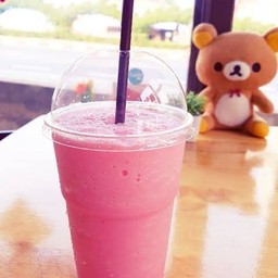 นมชมพูปั่น