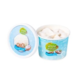 ไอศกรีมถ้วยขนาด 80 กรัม รสกะทิ