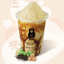 ชาไต้หวันบราวน์ชูก้าปั่น