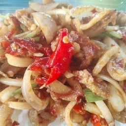 พริกเผากากหมู