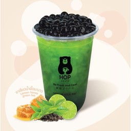 ชาเขียวน้ำผึ้งมะนาว