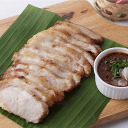 คอหมูย่างนุ่มลิ้น