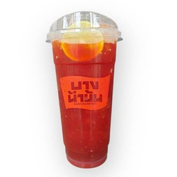 น้ำชามะนาว  Iced Lemon Tea 22Oz