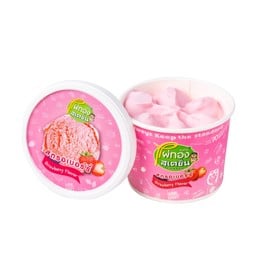 ไอศกรีมถ้วยขนาด 80 กรัม รสสตรอเบอร์รี่