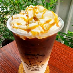 คาราเมลมัคคิอาโต้(Iced Caramel Macchiato)