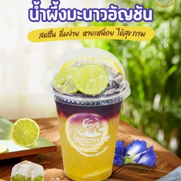 น้ำผึ้งมะนาวอัญชัญ