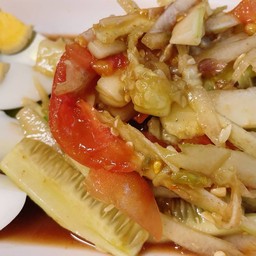 ตำแตง-ไข่ต้ม