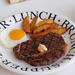 Steak and egg