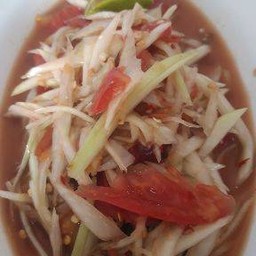 ตำปลาร้าไม่ใส่ปู