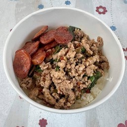 ข้าวกะเพราหมูสับ