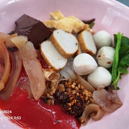 [อร่อยซ่ากับโค้ก] เตี๋ยวเย็นตาโฟต้มยำโบราณ +  โค้ก ออริจินัล (ขวด)