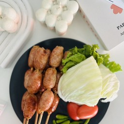 ไส้กรอกอีสาน(วุ้นเส้นไก่) เซต 10 ไม้