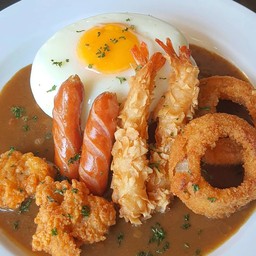 COMBO Curry Riceข้าวแกงกะหรี่คอมโบ