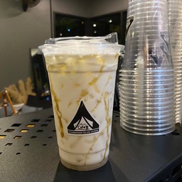 นมสดคาราเมล (เย็น)