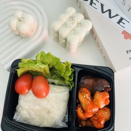 ไ่ก่ย่างออริจินัล+ตับไก่ย่่าง+ข้าวเหนียว Box set