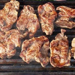 ชุดหมูย่าง5ชิ้น