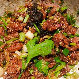 ก้อยเนื้อขมดิบ