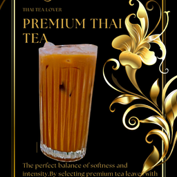Premium Thai tea (แก้ว)