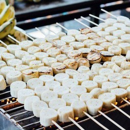 กล้วยน้ำว้าอินทรีย์100%ปิ้ง น้ำจิ้มสูตรดั้งเดิม ( ถ้วยจัมโบ้ )