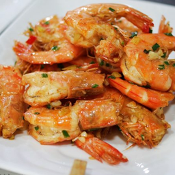 กุ้งผัดพริกเกลือ 辣椒盐炒虾