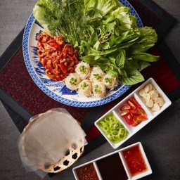 เมี่ยงเฝ๋อหมูแห้ง