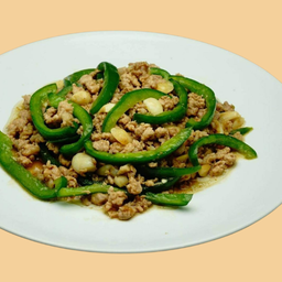 หมูผัดพริกหวาน 青椒炒肉