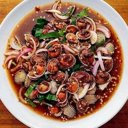 ยำหอยแครง