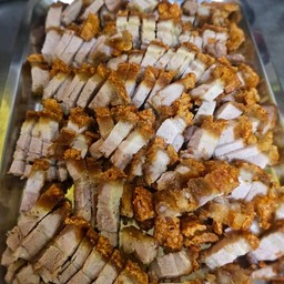 หมูกรอบเปล่า ชุดเล็ก 100กรัม