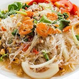 ยำวุ้นเส้นหมูสับ
