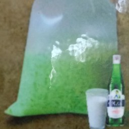 นมเขียว โบราณ (ใส่ถุงกระดาษ)